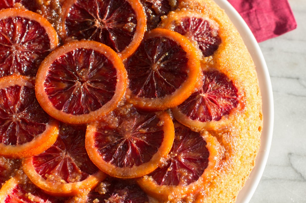 Blood Orange Upside Down Cake Whole