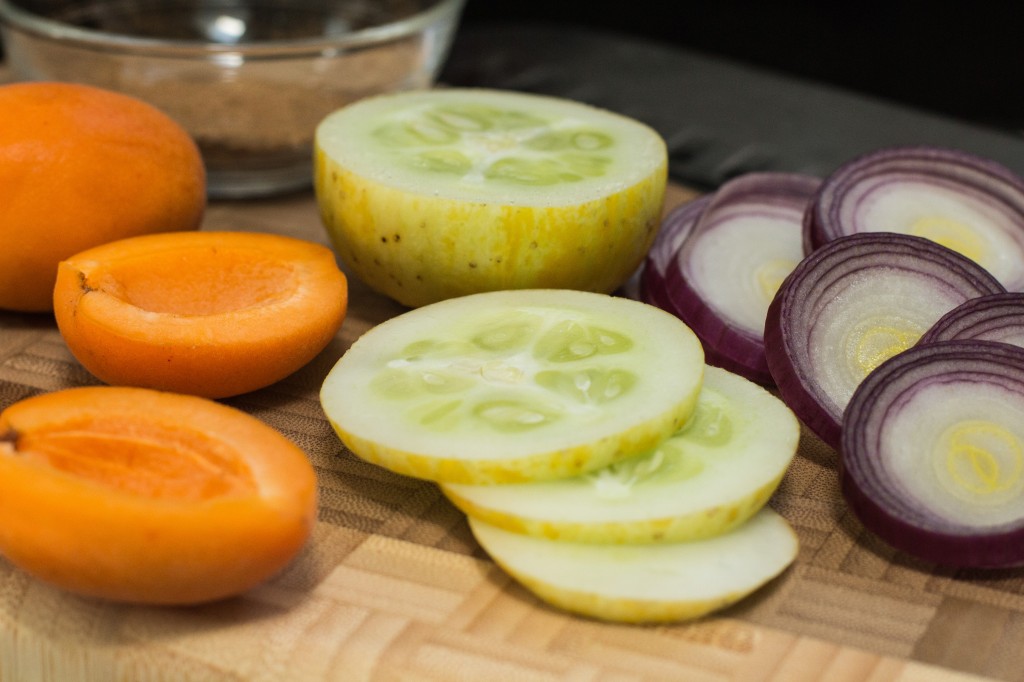 Moroccan Chicken Salad Slices