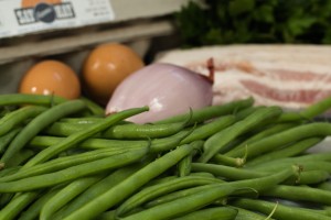 Green Bean Salad Fixings