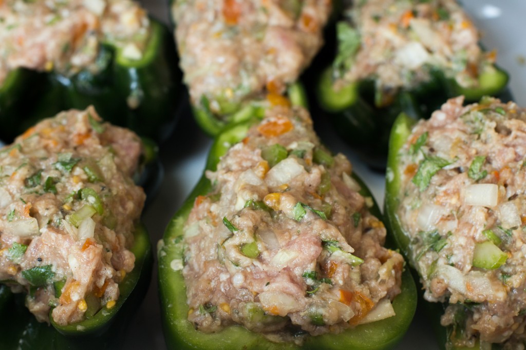 Oven Ready Stuffed Poblano Peppers