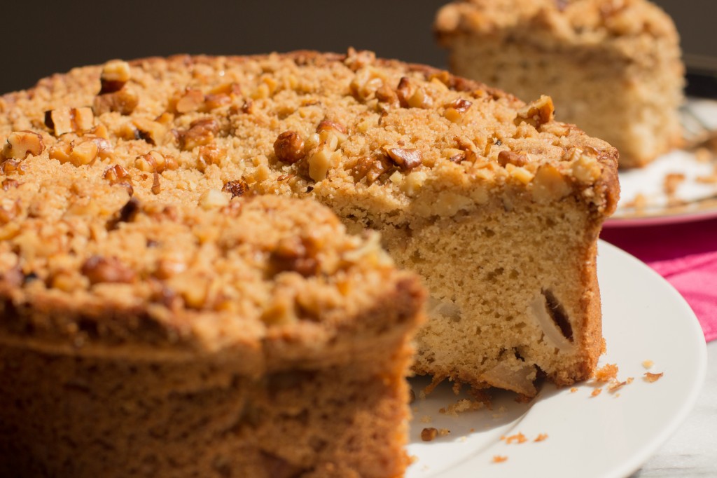 Apple Cake Sliced