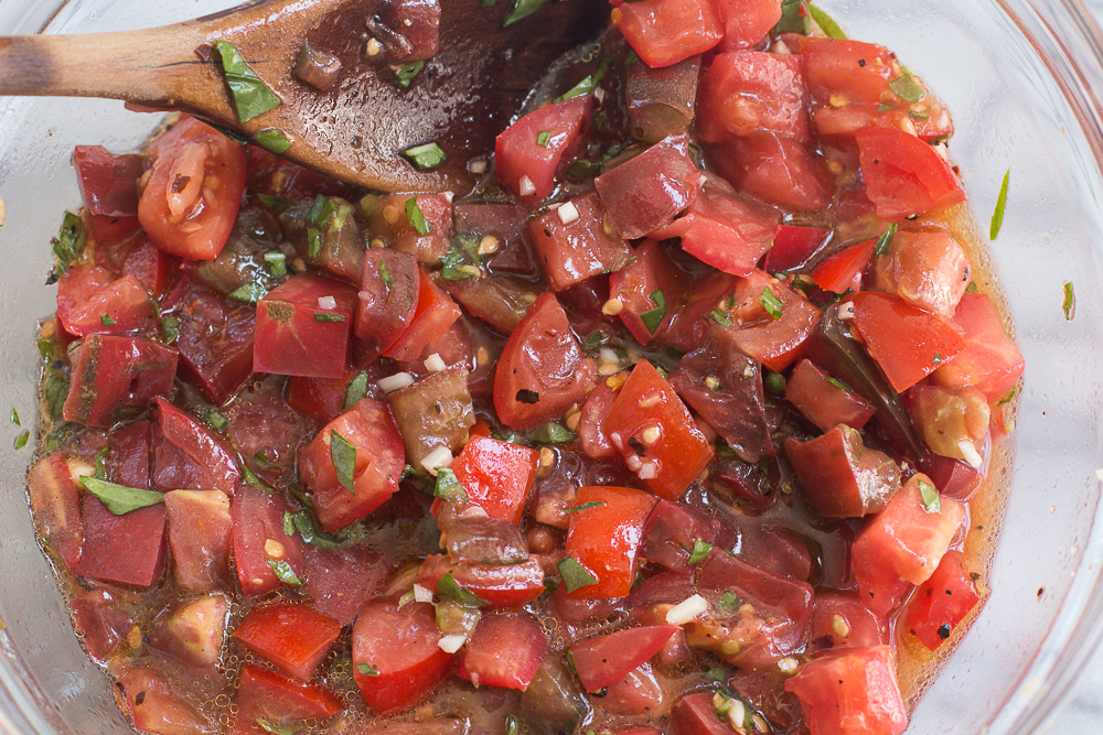 Fresh Tomato Basil Sauce 