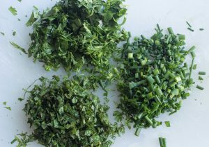 Finely Chopped Herbs