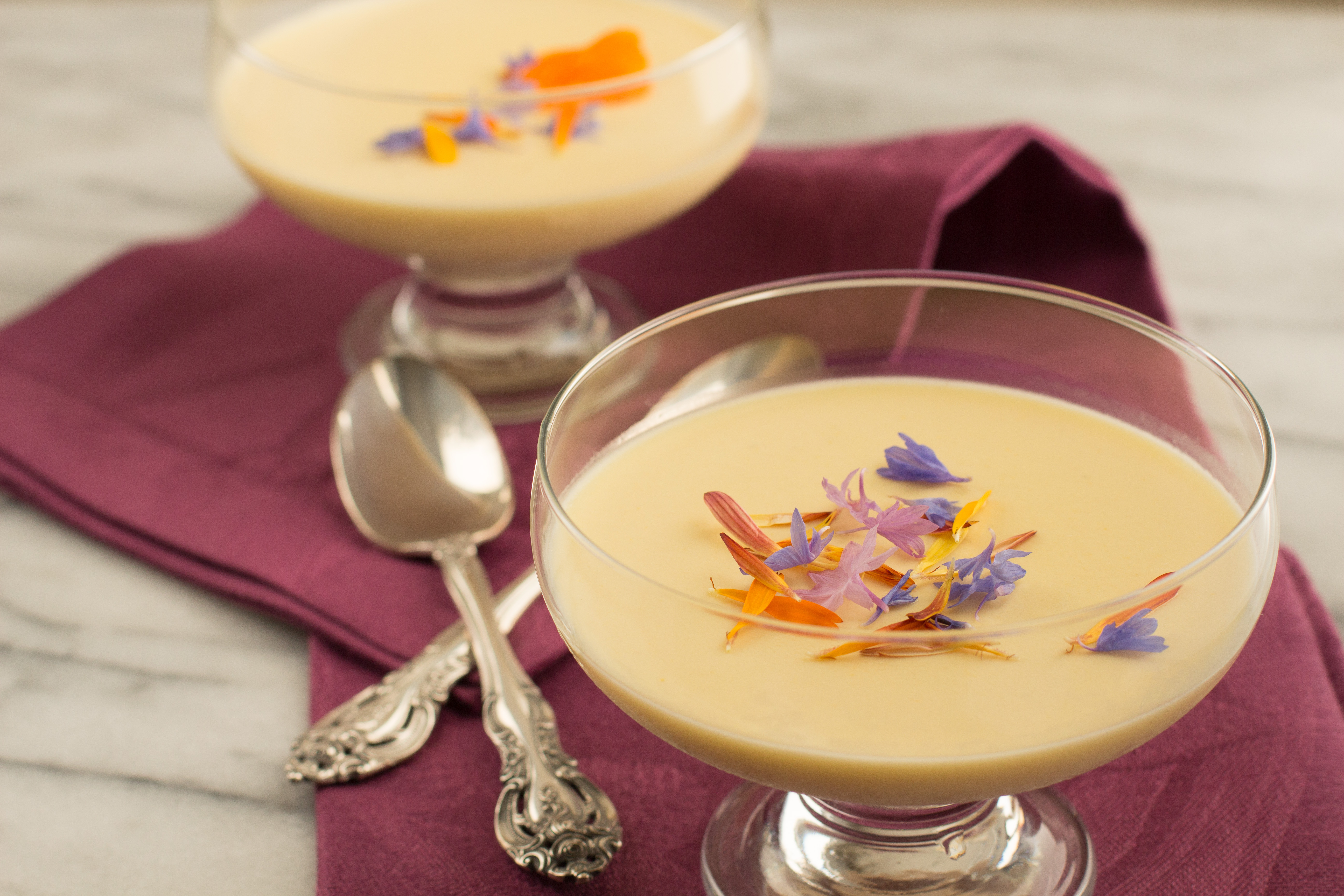 Sweet Corn Panna Cotta