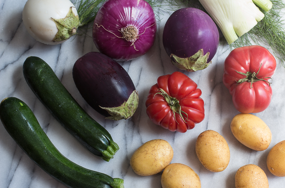 Roasted Late Summer Vegetables