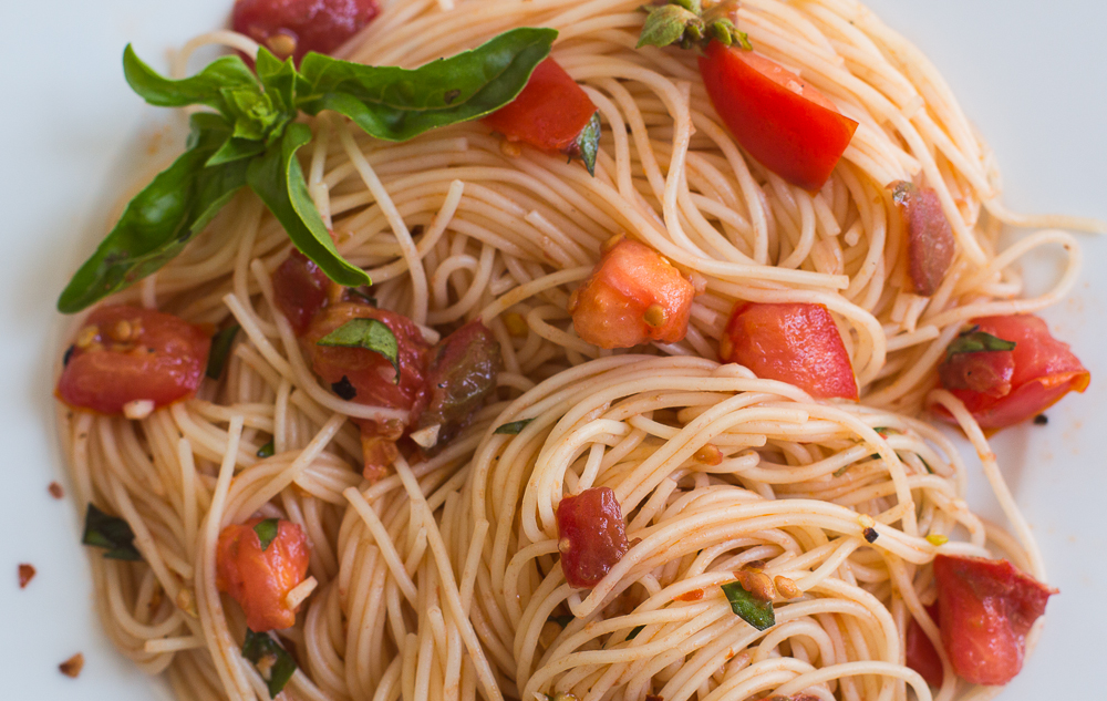 Fresh Tomato Basil Pasta