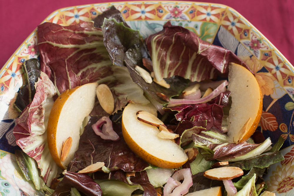 Asian Pear and Chicory Salad