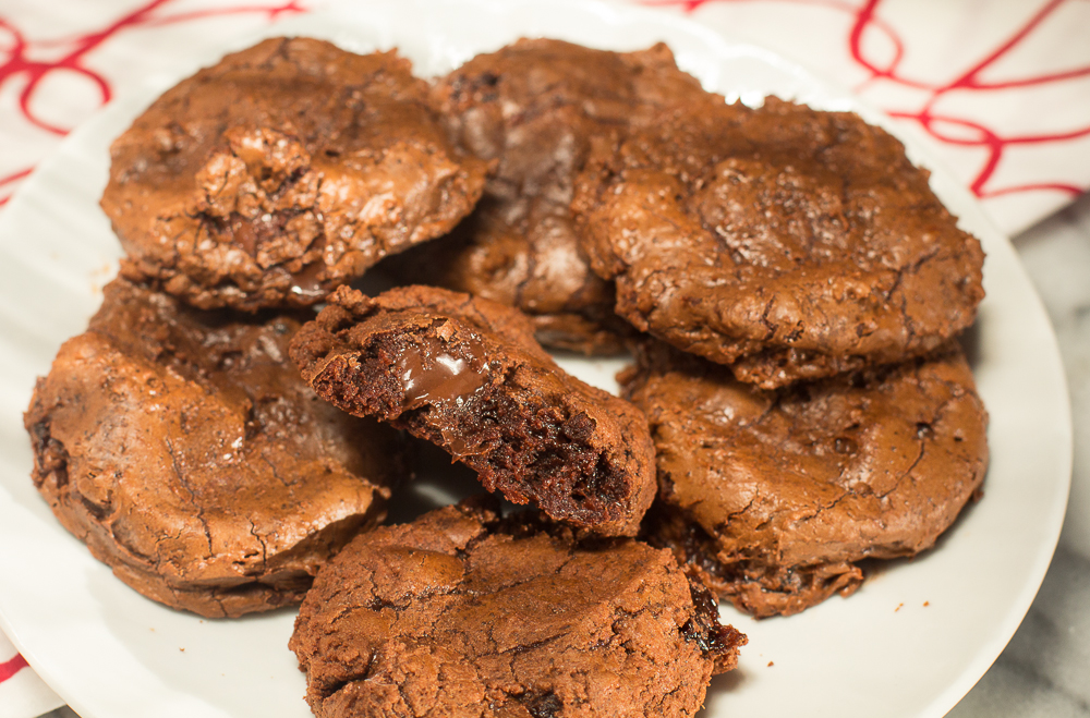 Chocolate-Chocolate Cherry Cookies