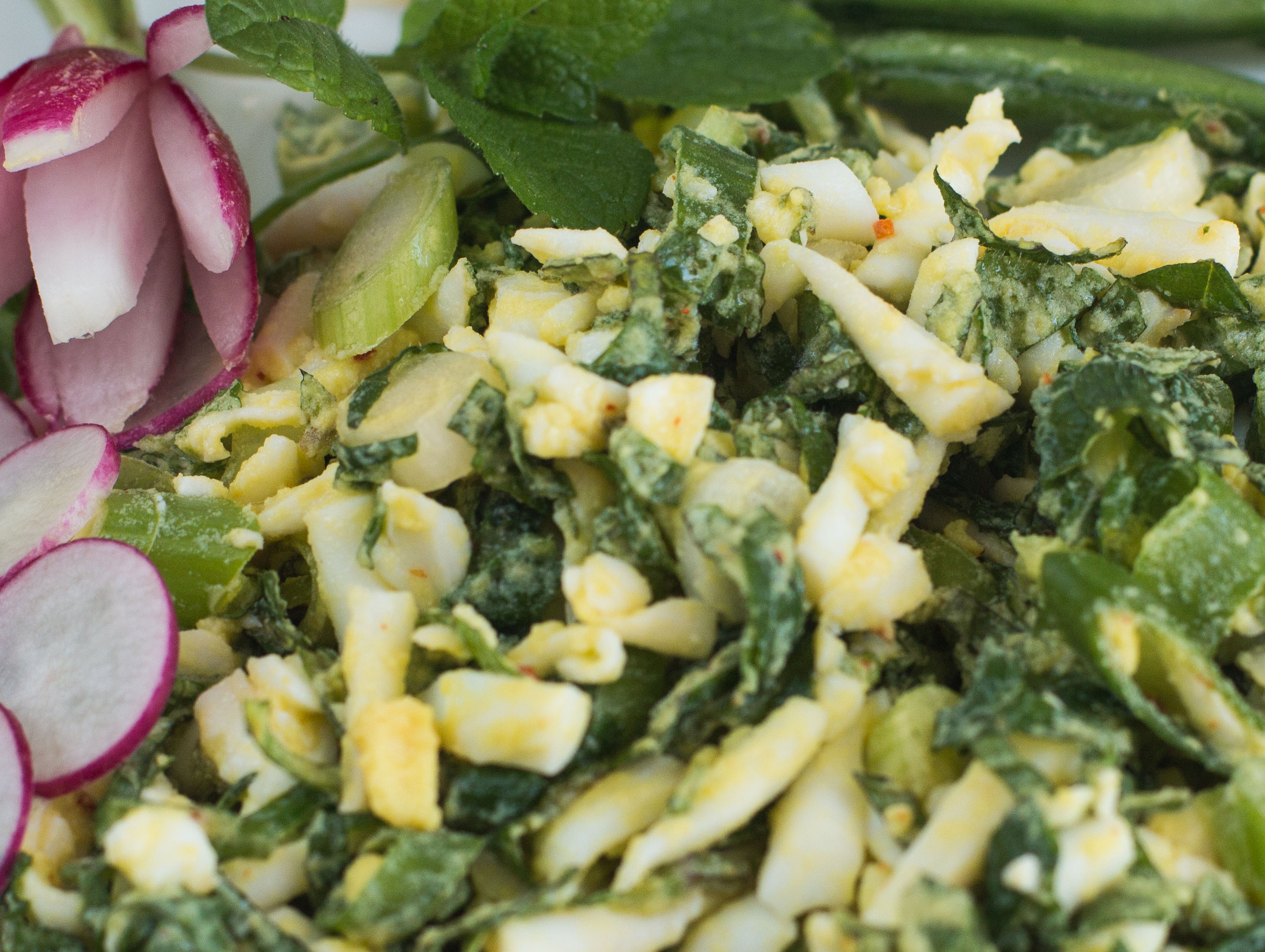 Paula Wolfert’s Mint and Egg Salad