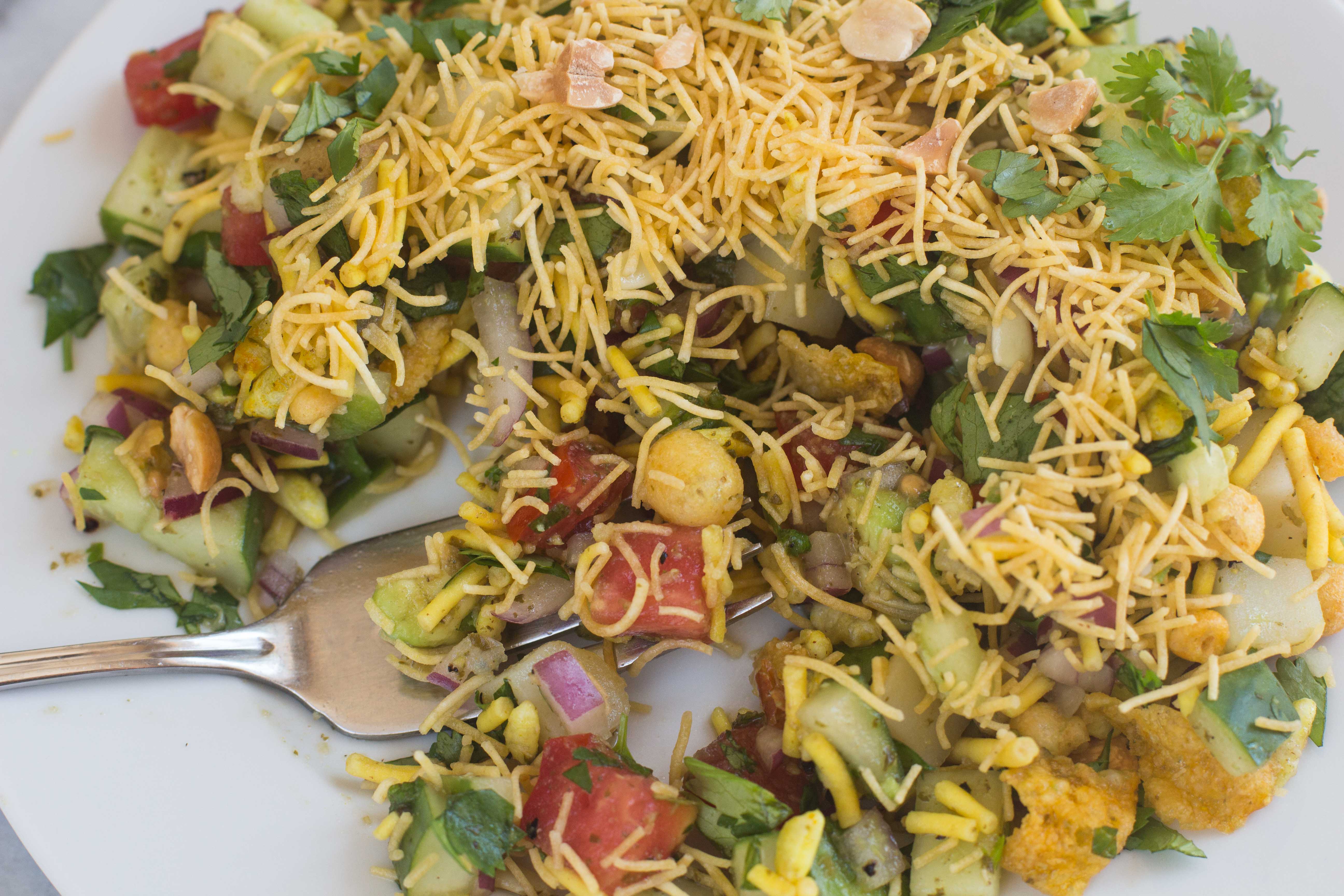 Bhel Puri Chopped Salad