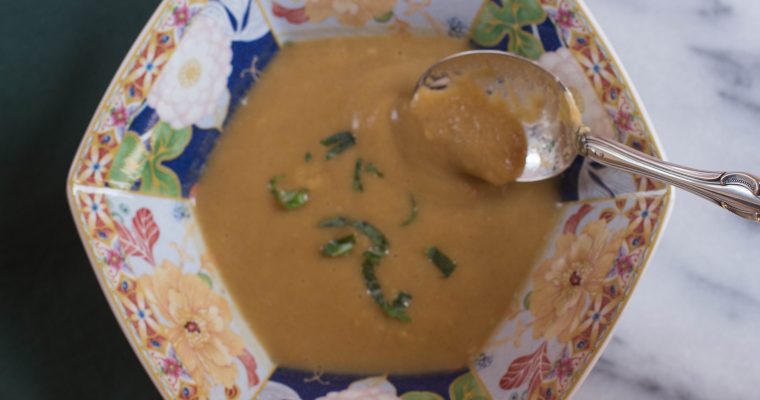 Cauliflower Soup with Lemongrass and Ginger