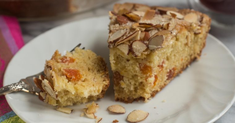 Apricot and Almond Tea Cake