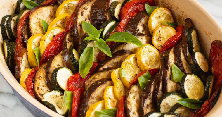 Oven-Roasted Ratatouille