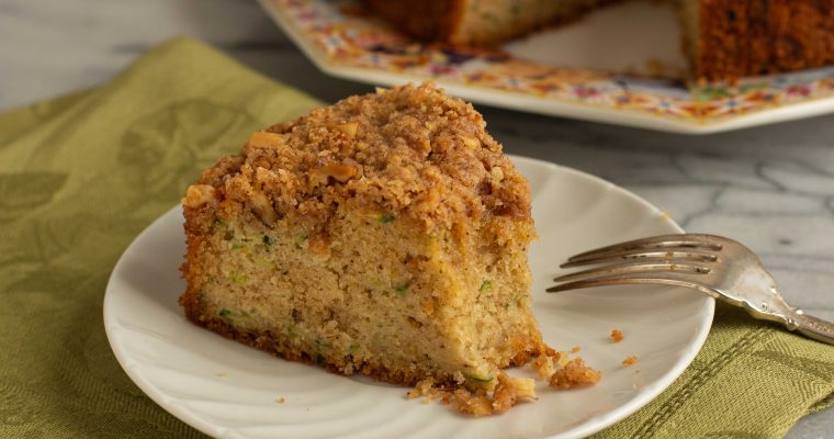 Anytime Zucchini Crumb Cake