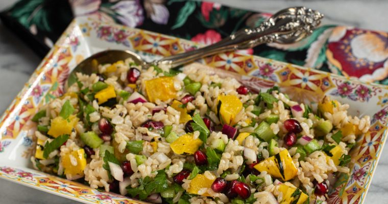 Autumn Brown Rice Salad