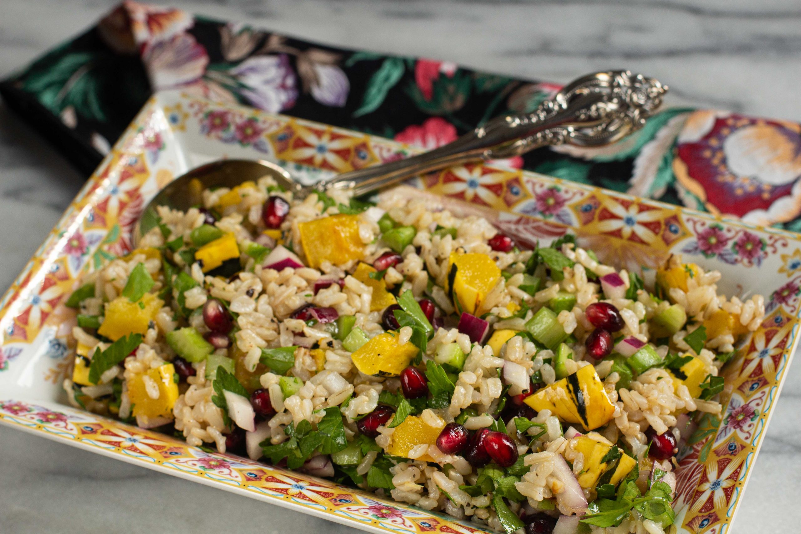 Autumn Brown Rice Salad