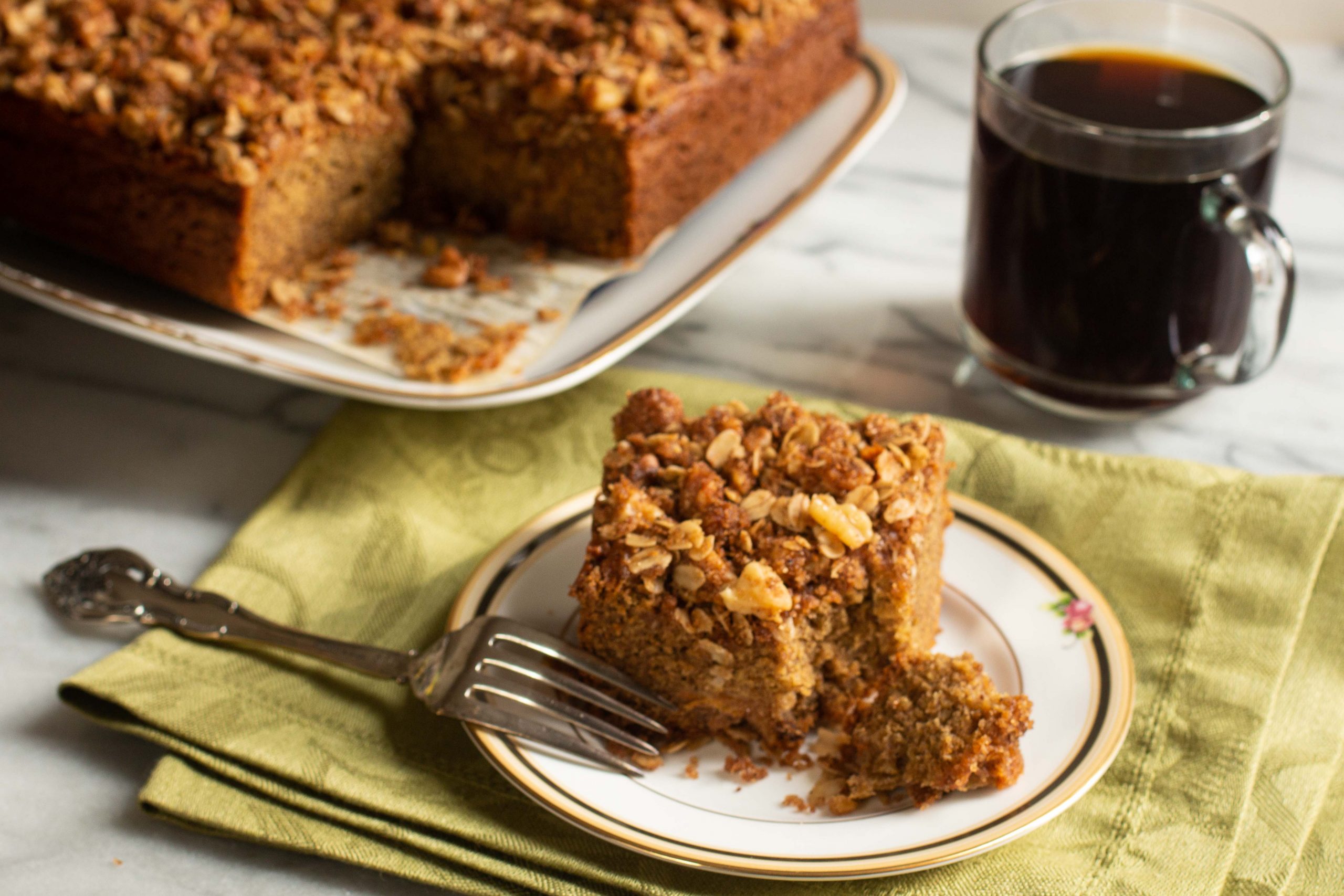 Piedmont Persimmon Coffee Cake