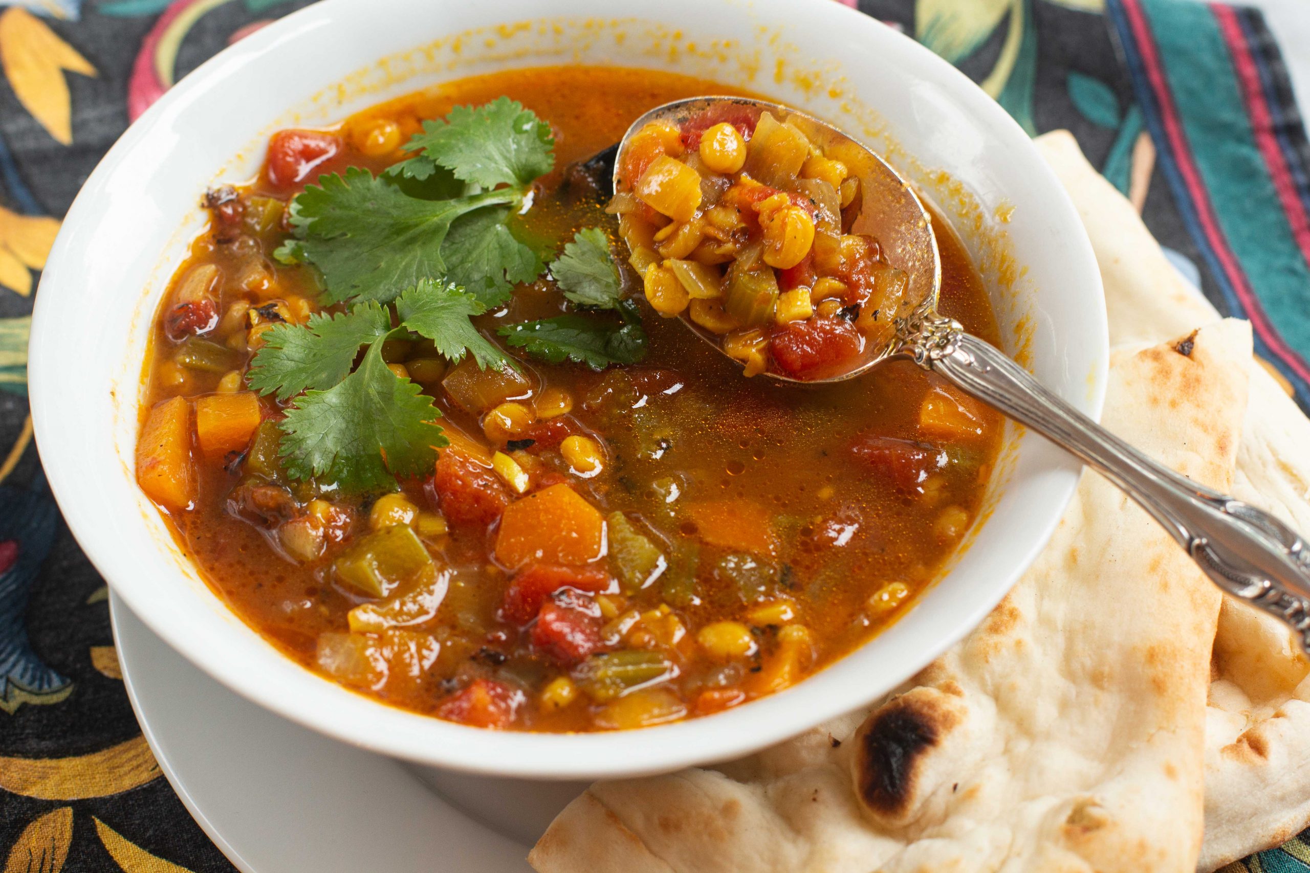 Chana Dal Vegetable Soup