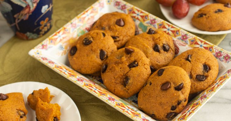 Pumpkin Chocolate Chip Cookies