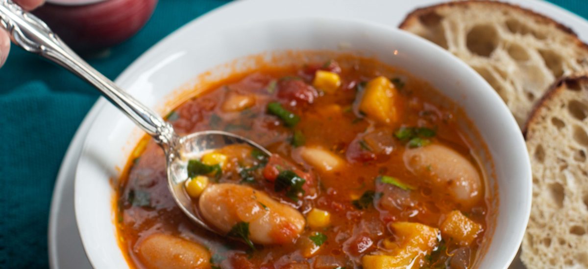 Greek-Inspired Longevity Bean Soup