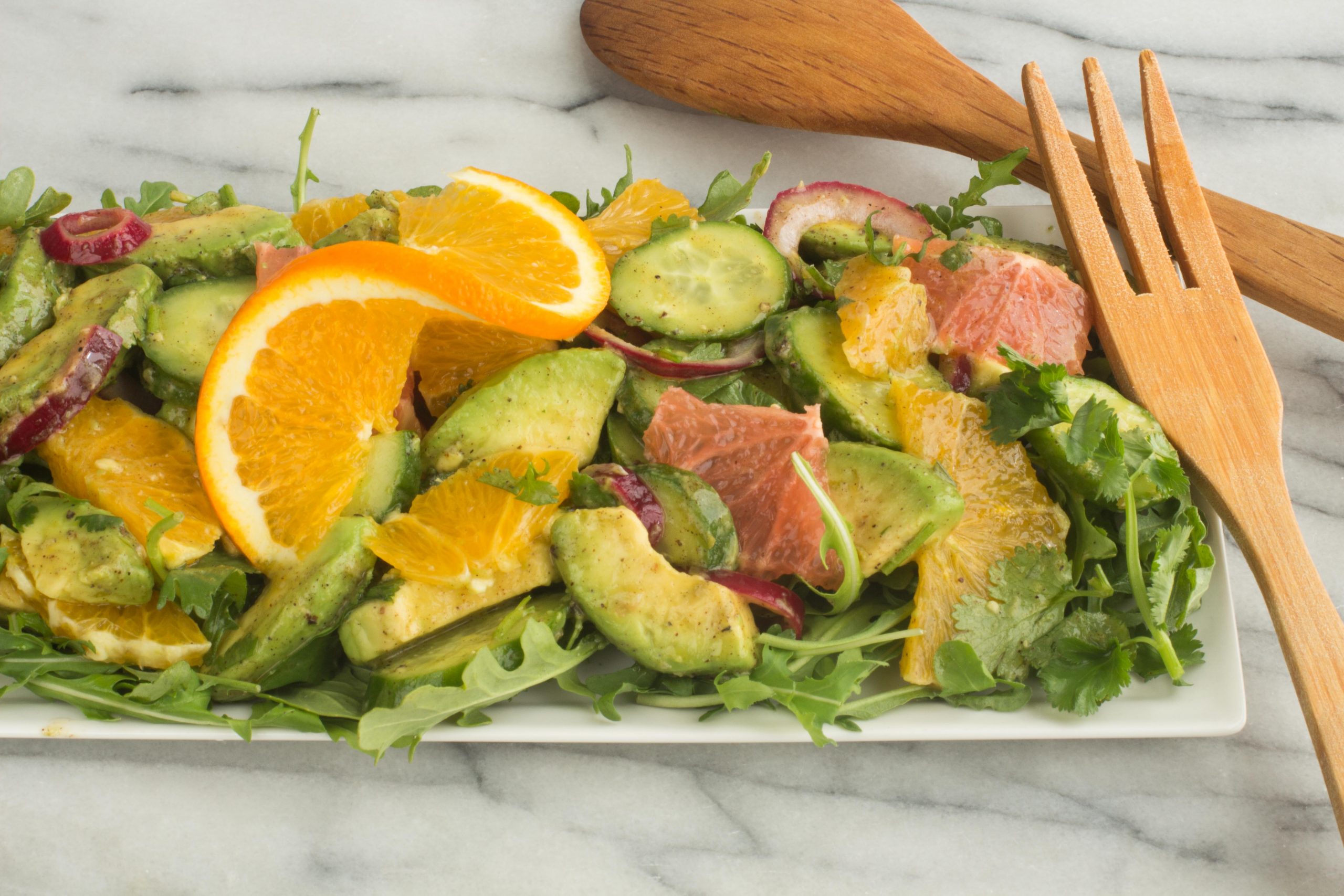 Avocado and Citrus Salad with Chile-Lime Dressing